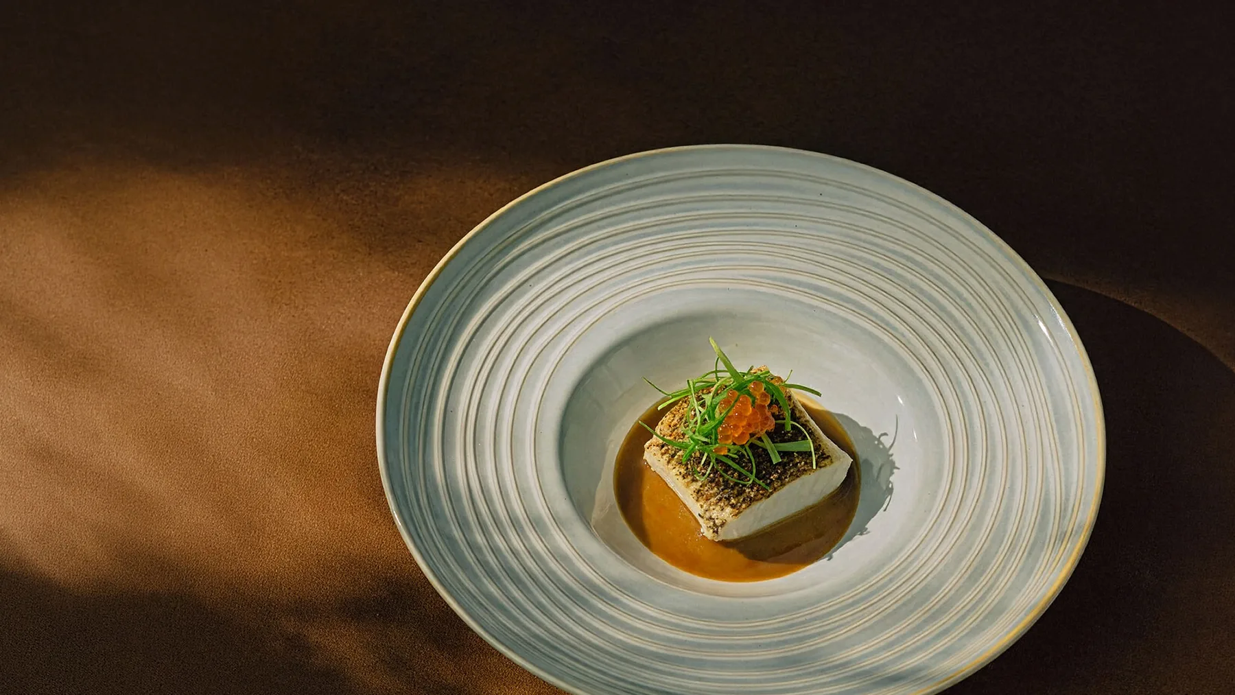 A dish from the restaurant at La Baronella
